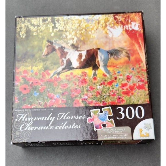 Heavenly Horses 300 Piece Puzzle Meadow Run - Picture 11 of 11